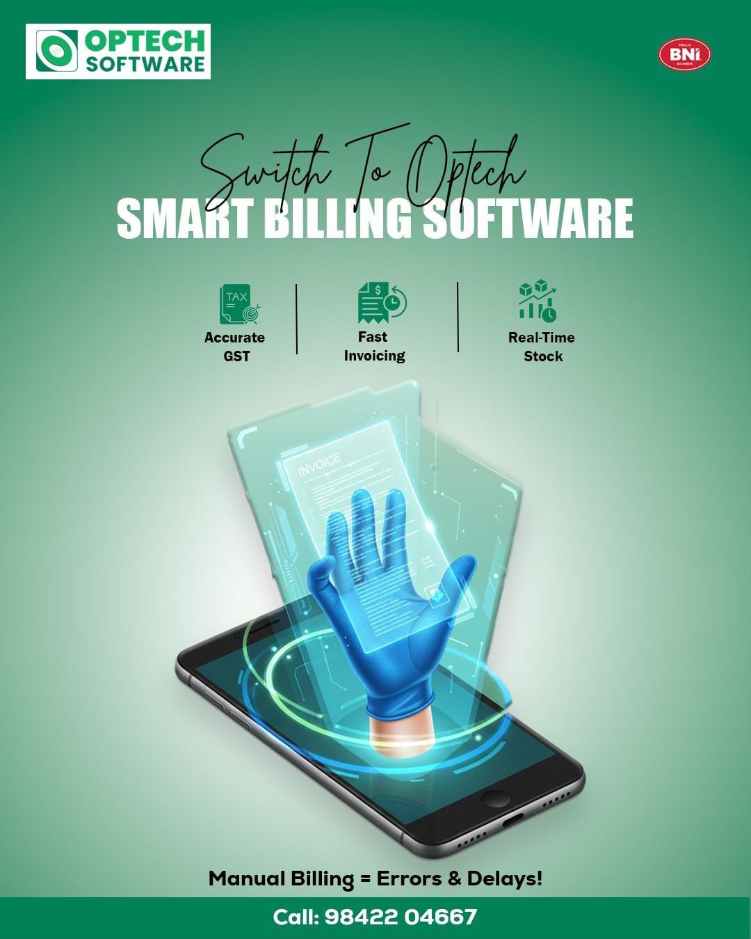 Smart GST Billing Software to Track Monthly Finances